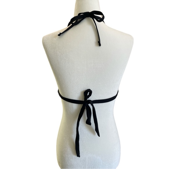 KONA SOL DOUBLE TUNNEL BIKINI TOP. BLACK. LARGE. - Picture 3 of 10